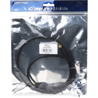 강원전자 넷메이트 스테레오 AUX 케이블 1m NMC-ST3501B