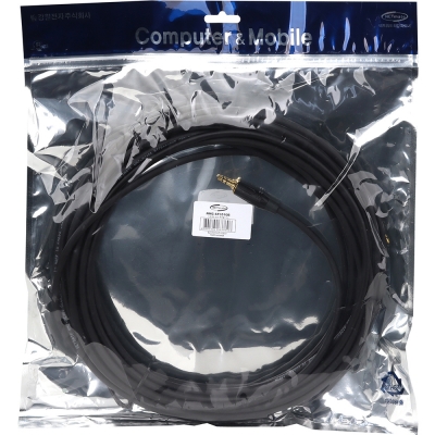 강원전자 넷메이트 스테레오 AUX 케이블 10m NMC-ST3510B