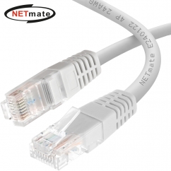 강원전자 넷메이트 CAT.6 UTP 랜 케이블 25m, 그레이 NMC-U6250G