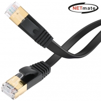 강원전자 넷메이트 CAT.7 STP FLAT 랜 케이블 0.5m NMC-UF705S
