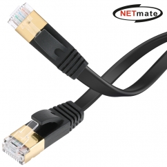 강원전자 넷메이트 CAT.7 STP FLAT 랜 케이블 1m NMC-UF710S