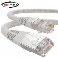 강원전자 넷메이트 CAT.6 FTP 랜 케이블 0.5m NMC-USF605