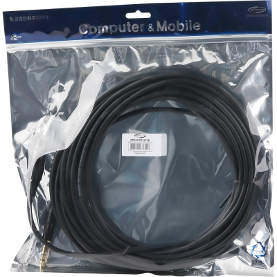 강원전자 넷메이트 XLR 캐논(F)-TRS(5.5 Stereo) 마이크 케이블 10m NMC-XLR510FSB