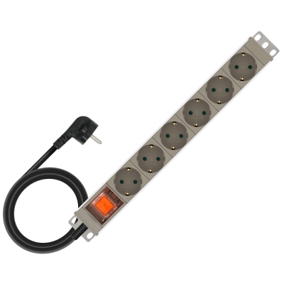 강원전자 넷메이트 알루미늄 SAFE 멀티탭 6구 접지 3m NMP-AM0630