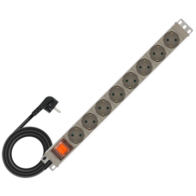 강원전자 넷메이트 알루미늄 SAFE 멀티탭 8구 접지 5m NMP-AM0850