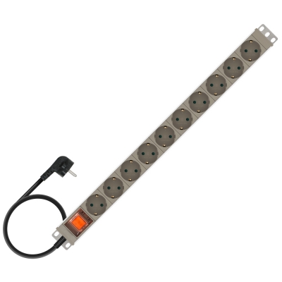 강원전자 넷메이트 알루미늄 SAFE 멀티탭 10구 접지 1.5m NMP-AM1015