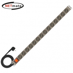 강원전자 넷메이트 알루미늄 SAFE 멀티탭 14구 접지 5m NMP-AM1450