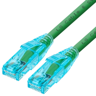 LS전선 CAT.6 UTP 랜 케이블 10m, 그린 NMX-LS6100GN