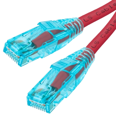 LS전선 CAT.6 UTP 랜 케이블 10m, 레드 NMX-LS6100R