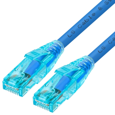 LS전선 CAT.6 UTP 랜 케이블 1m, 블루 NMX-LS610BL