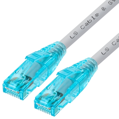 LS전선 CAT.6 UTP 랜 케이블 2m, 그레이 NMX-LS620G