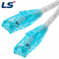 LS전선 CAT.6 UTP 랜 케이블 30m, 그레이 NMX-LS6300G