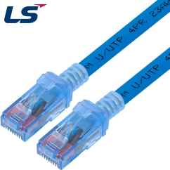 LS전선 CAT.6A UTP Supreme 랜 케이블 0.5m (블루) NMX-LS6ASP05BL