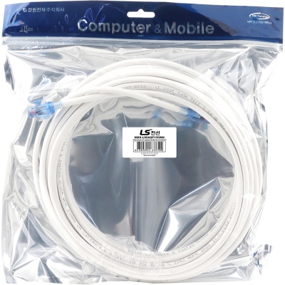 LS전선 CAT.6A UTP Supreme 랜 케이블 15m (화이트) NMX-LS6ASP150WH