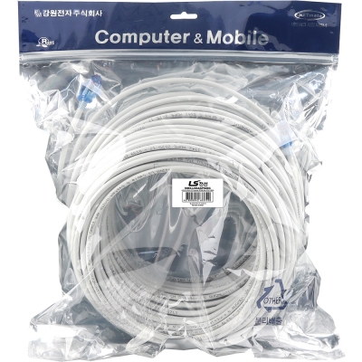 LS전선 CAT.6A UTP Supreme 랜 케이블 50m (그레이) NMX-LS6ASP500G