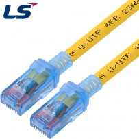 LS전선 CAT.6A UTP Supreme 랜 케이블 5m (옐로우) NMX-LS6ASP50Y