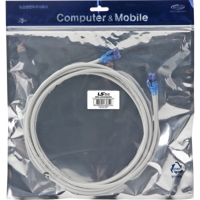 LS전선 CAT.6A Ultra Super Slim USS 케이블 3m (그레이) NMX-LS6AUSS30G