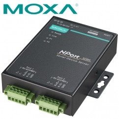 MOXA 2포트 RS422/485 디바이스 서버 NPort 5230A