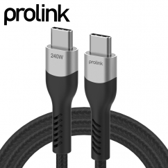 프로링크 USB C타입 5A 240W 고속충전 케이블 1.8m PF493-0180