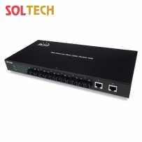 솔텍 2포트 스위칭 허브, SC 멀티모드 6포트(2km) SFC400-SCM6