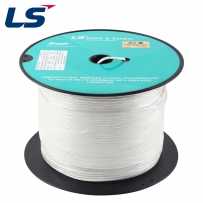 LS전선 CAT.6 UTP Slim 케이블 300m (28AWG/단선/화이트/드럼포장) UTP-G-C6G-E1VP-M 28AWG WD